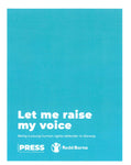 Let me raise my voice